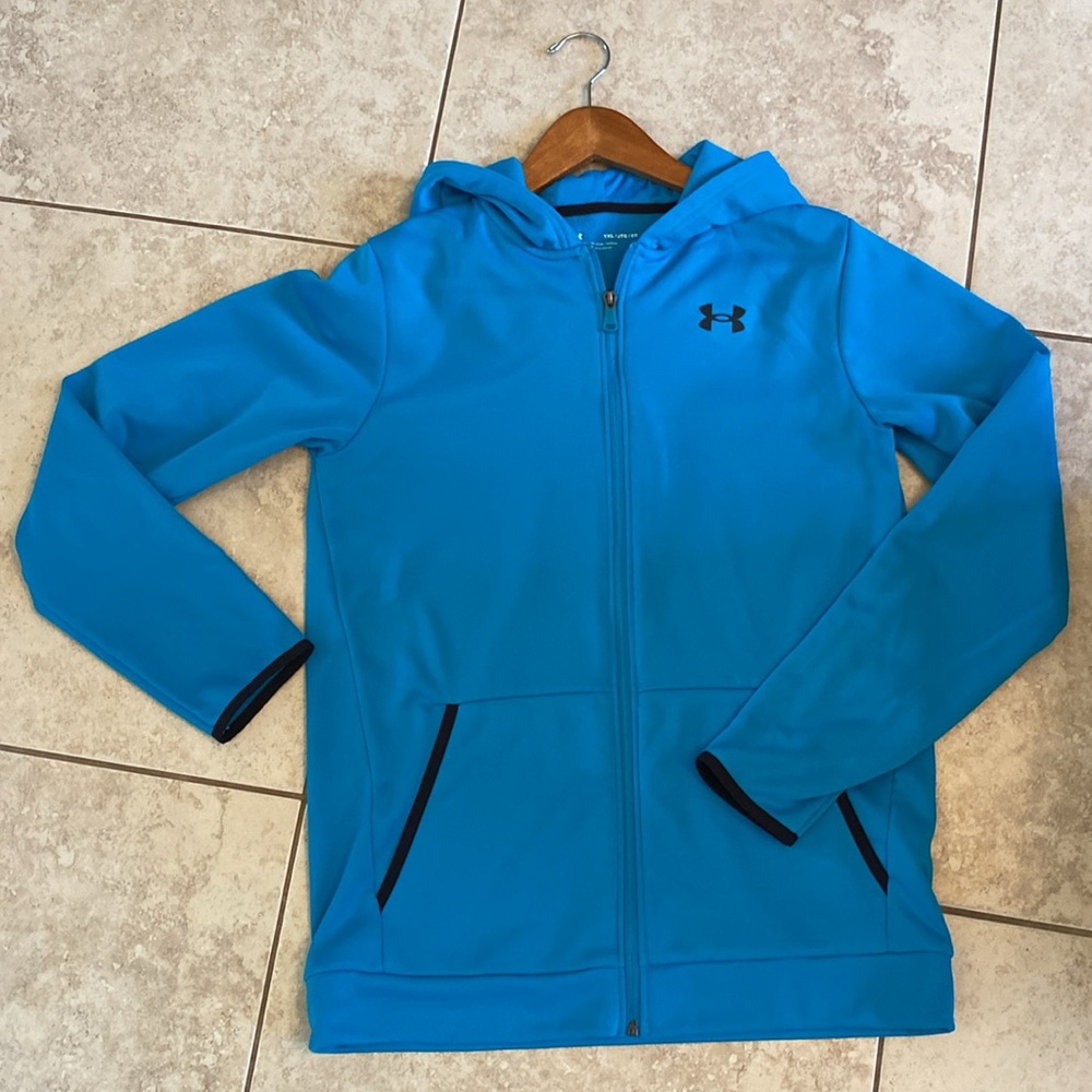 Under Armour Youth XL Zip Up Hoodie Perfect Condition